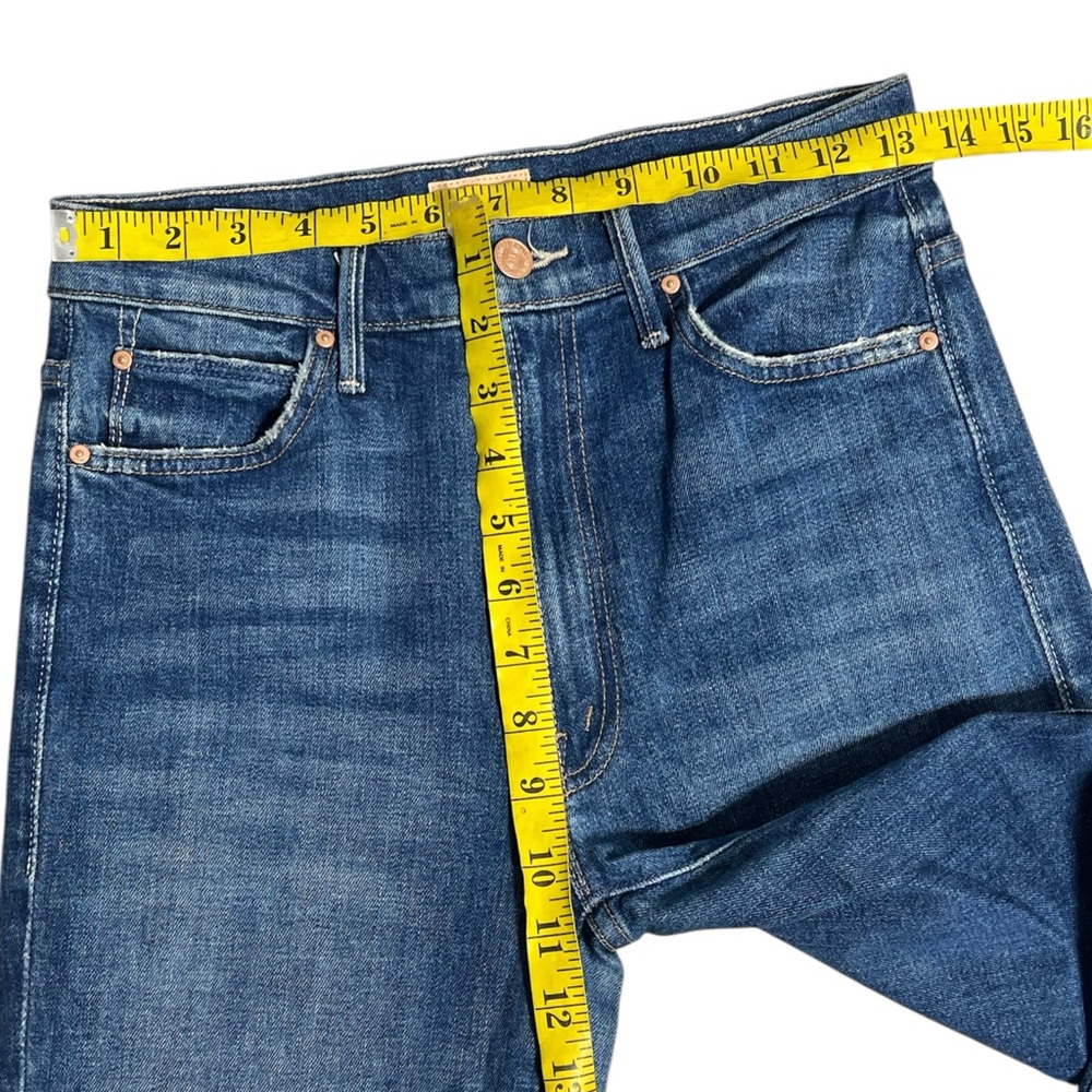 Mother Denim - The Swooner Rascal Straight Leg Ankle Jean in Where is my Mind 26 - Picture 3 of 10